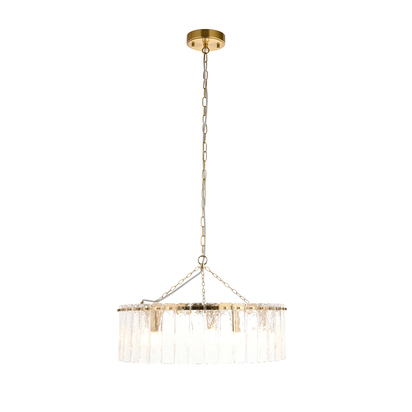 Muswell 5 Pendant Light Brushed Aged Brass