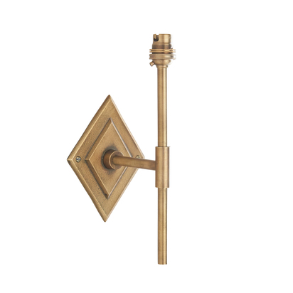 Bramfield Tall Wall Light Antique Brass