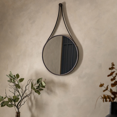 Valehurst Round Mirror 510x910mm  - Large