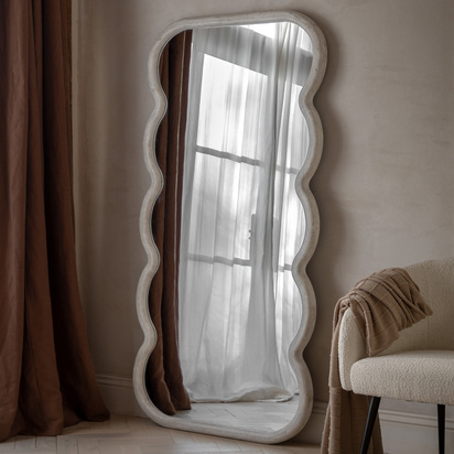 Ashgate Curved Leaner Mirror 900x1800mm  - Large