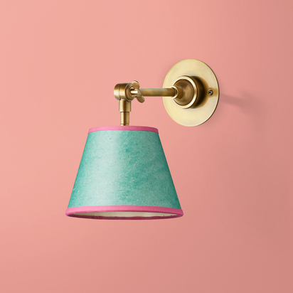 Mumford wall fitting in antique brass