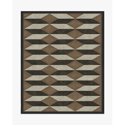 Oak Black & Camel Rug by Martyn Lawrence Bullard - 245 x 305 cm - All-In-One Rug