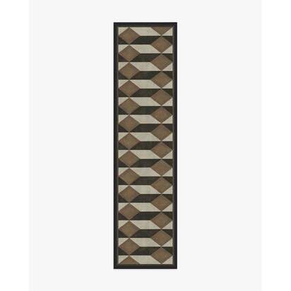 Oak Black & Camel Rug by Martyn Lawrence Bullard - 245 x 305 cm - All-In-One Rug