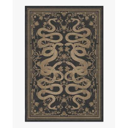 Sumaya Soft Black Rug by Martyn Lawrence Bullard - 200 x 290 cm - All-In-One Rug