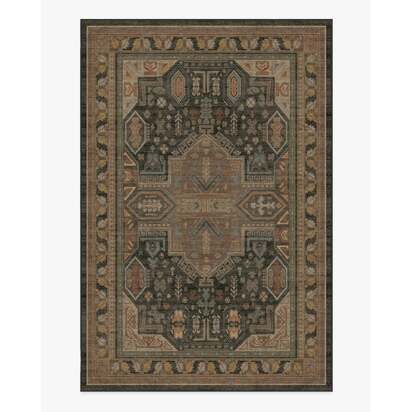 Imani Vintage Multicolour Flatwoven Rug - 200 x 290 cm - Rug + Cushioned Pad System