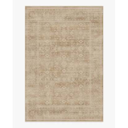 Ophelia Warm Natural Flatwoven Rug - 200 x 290 cm - Rug + Pad System