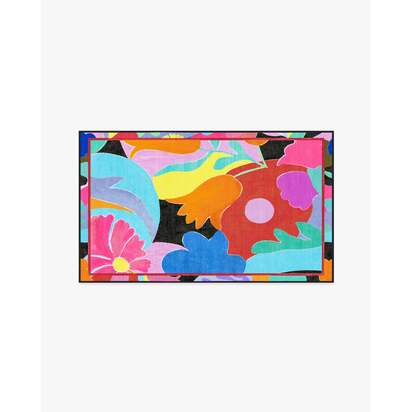 King's Road Multicolour Flatwoven Rug by RIXO - 90 x 150 cm - Rug + Pad System
