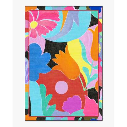 King's Road Multicolour Rug by RIXO - 200 x 290 cm - All-In-One Rug