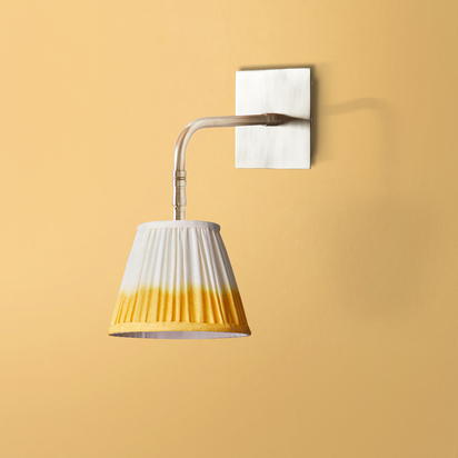 Stevie rechargeable wall fitting in antique silver