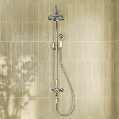 Butler & Rose Eliza Traditional 2 Outlet Exposed Shower Kit