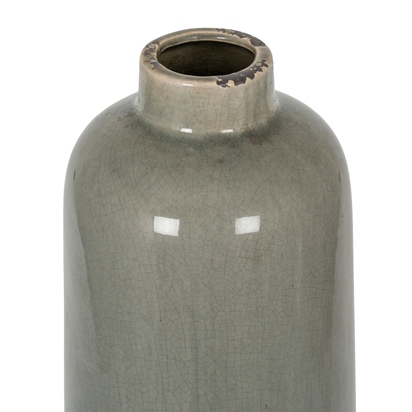 Garda Grey Glazed Raine Vase