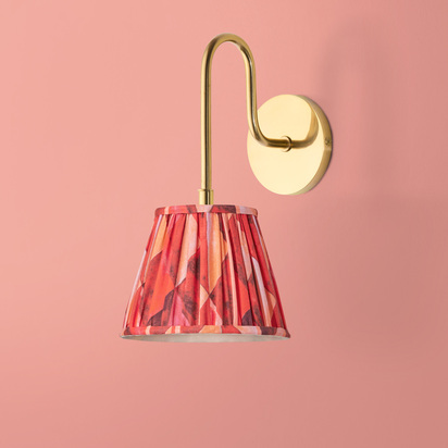 Abigail rechargeable wall fitting in antique brass