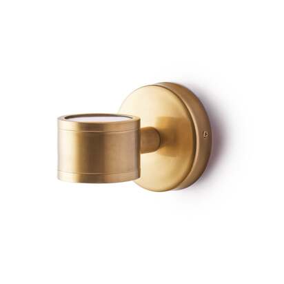 Bettina Wall Light in brass