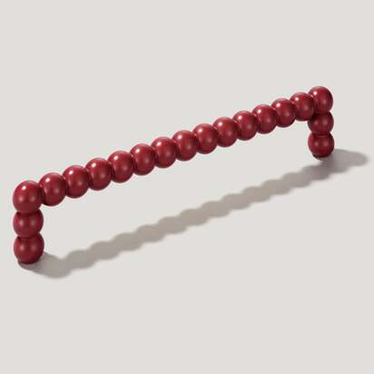 BOBBIN D-Bar Handle - Burgundy - Handle Only