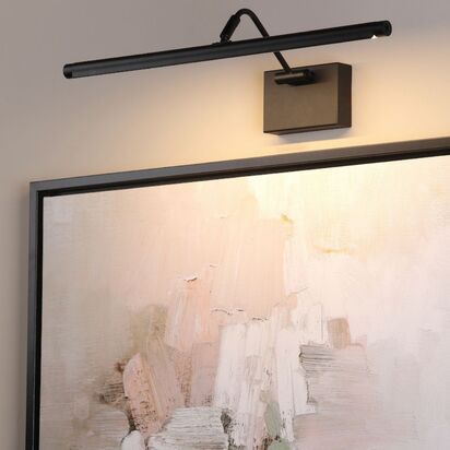 Tyrus Satin Black 50Cm LED Picture Light