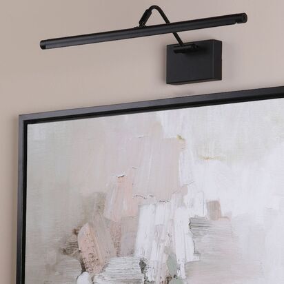 Tyrus Satin Black 50Cm LED Picture Light