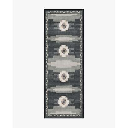 Annika Charcoal Rug - 75 x 215 cm - All-In-One Rug