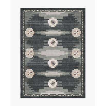 Annika Charcoal Rug - 150 x 215 cm - All-In-One Rug