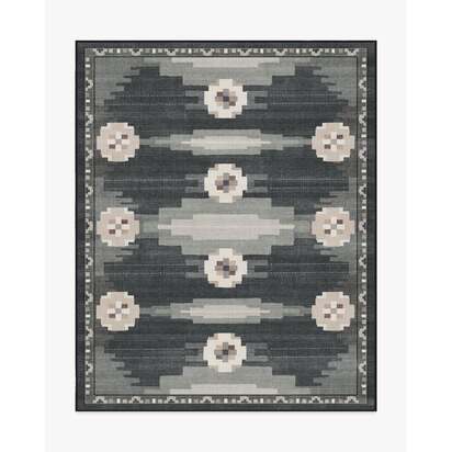 Annika Charcoal Rug - 245 x 305 cm - All-In-One Rug