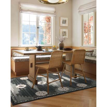 Annika Charcoal Rug - 245 x 305 cm - All-In-One Rug