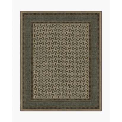 Kairos Charcoal & Tan Rug - 245 x 305 cm - All-In-One Rug