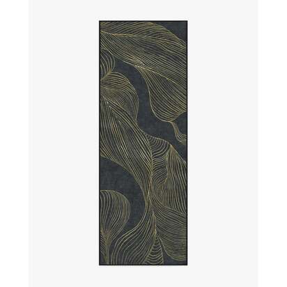 Sana Black & Gold Rug - 75 x 215 cm - All-In-One Rug