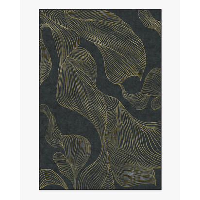Sana Black & Gold Rug - 185 x 275 cm - All-In-One Rug