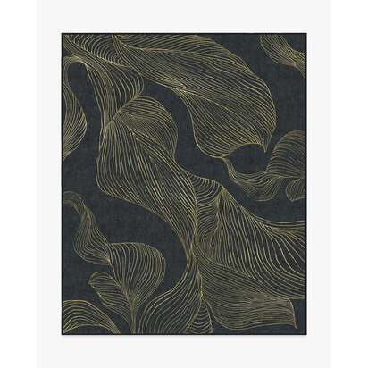 Sana Black & Gold Rug - 245 x 305 cm - All-In-One Rug