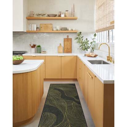 Sana Black & Gold Rug - 245 x 305 cm - All-In-One Rug