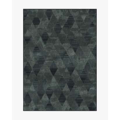 Kavi Mosaic Charcoal Rug - 150 x 215 cm - All-In-One Rug