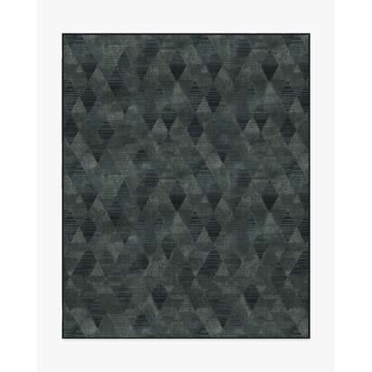 Kavi Mosaic Charcoal Rug - 245 x 305 cm - All-In-One Rug