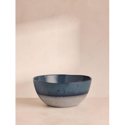 Nero Serving Bowl, Blue