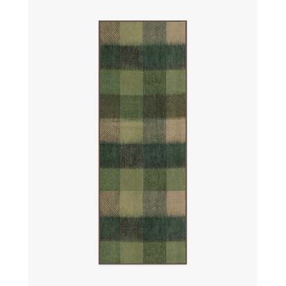 Tallitha Green & Tan Rug - 75 x 215 cm - All-In-One Rug