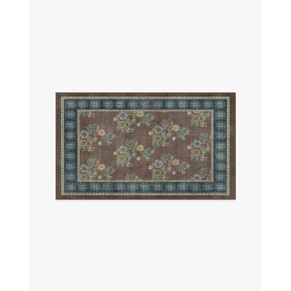 Pennywood Brown & Blue Rug - 90 x 150 cm - All-In-One Rug