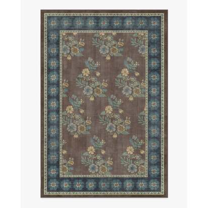 Pennywood Brown & Blue Rug - 200 x 290 cm - All-In-One Rug