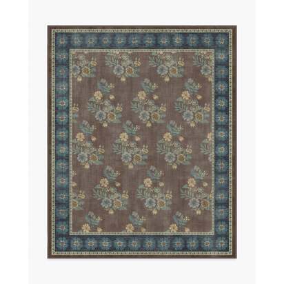 Pennywood Brown & Blue Rug - 245 x 305 cm - All-In-One Rug