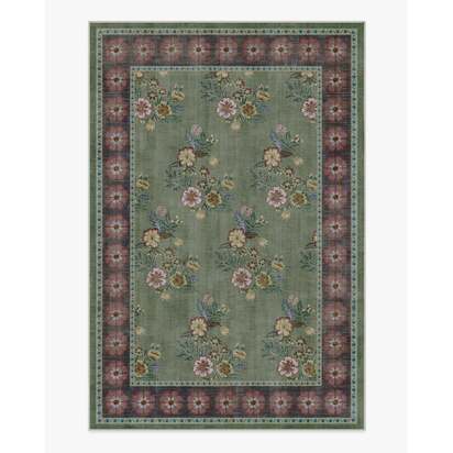 Pennywood Green & Pink Rug - 185 x 275 cm - All-In-One Rug