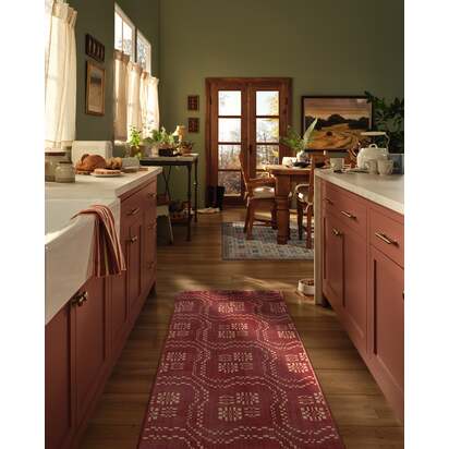 Arlen Amber Red Rug - 75 x 215 cm - All-In-One Rug