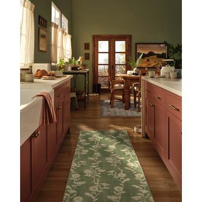 Mabel Light Olive Rug - 185 x 275 cm - All-In-One Rug