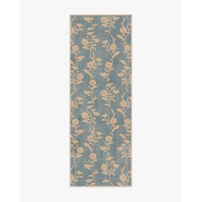 Mabel Dusty Blue Rug - 75 x 215 cm - All-In-One Rug