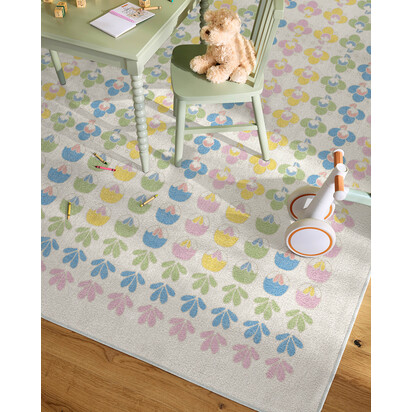 Ditzy Daisy Multicolour Rug - 245 x 305 cm - All-In-One Rug
