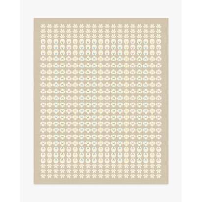 Ditzy Daisy Neutral Rug - 245 x 305 cm - All-In-One Rug
