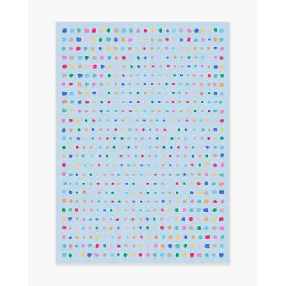 Jelly Dot Blue Rug - 150 x 215 cm - All-In-One Rug