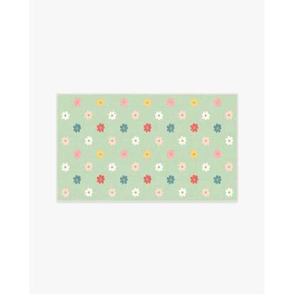 Oopsy Daisy Multicolour Rug - 90 x 150 cm - All-In-One Rug