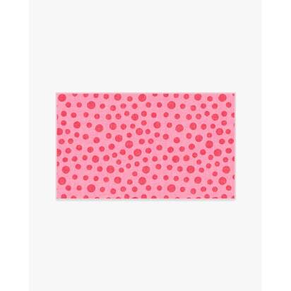 Dancing Dots Pink & Red Rug - 90 x 150 cm - All-In-One Rug