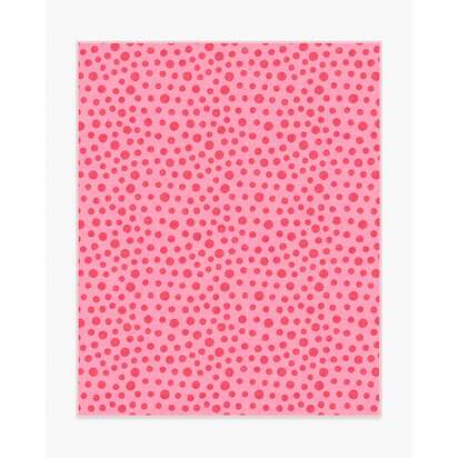 Dancing Dots Pink & Red Rug - 245 x 305 cm - All-In-One Rug