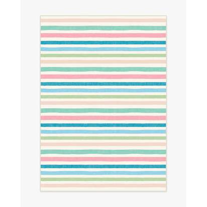 Sunbeam Stripe Multicolour Rug - 150 x 215 cm - All-In-One Rug