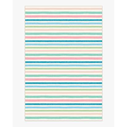 Sunbeam Stripe Multicolour Rug - 185 x 275 cm - All-In-One Rug