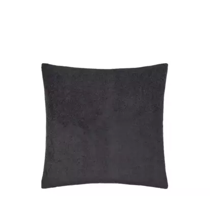 MADE Checkerboard Boucle Cushion, Marine Marine | 50 x 50cm