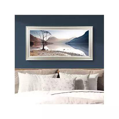 John Lewis James Bell 'Buttermere' Framed Print, 111 x 56cm, Multi Multi Multi Multi | H56 x W4 x D111cm
